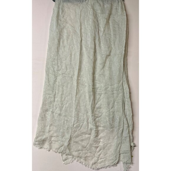 JC Sunny Women’s Scarf NWT Ivory Sheer Fringe Wrap Lightweight Boho Chic Shawl - Picture 5 of 5